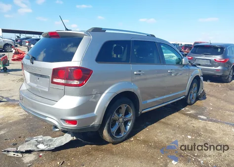 2017 Dodge Journey Crossroad Plus Awd z USA, uszkodzony, nr VIN 3C4PDDGG3HT583157